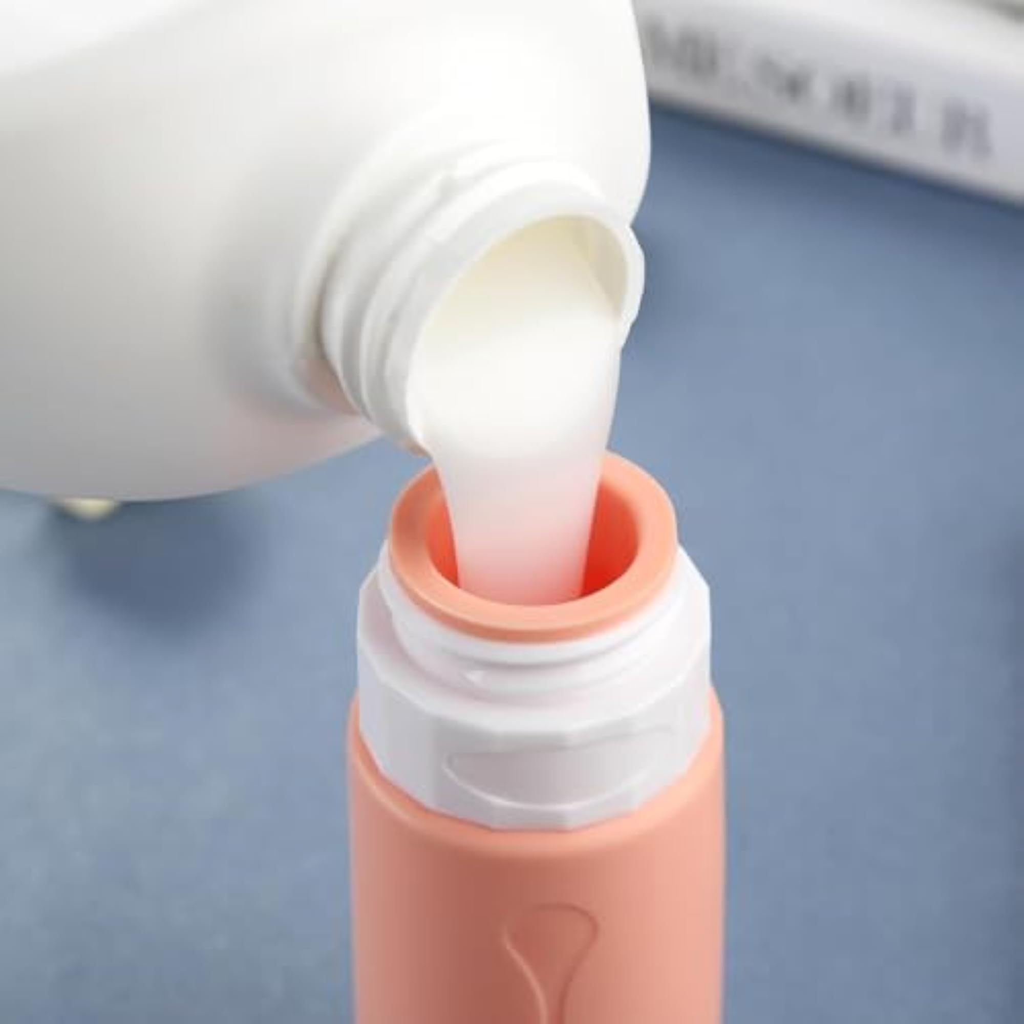 90ml Silicone Travel Bottle Set, Refillable Squeeze Bottles
